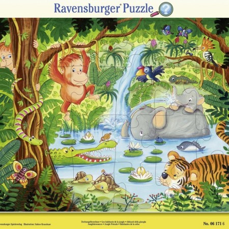 Puzzle Tip Rama Jungla, 24 Piese Ravensburger - 1